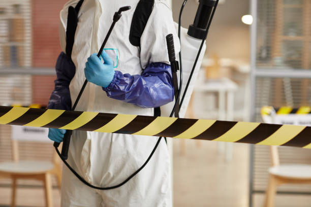 Professional Biohazard technician working in Neola, IA